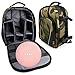 Price comparison product image DURAGADGET Camouflage Water-Resistant Backpack with Customizable Interior & Raincover for Google Home Mini