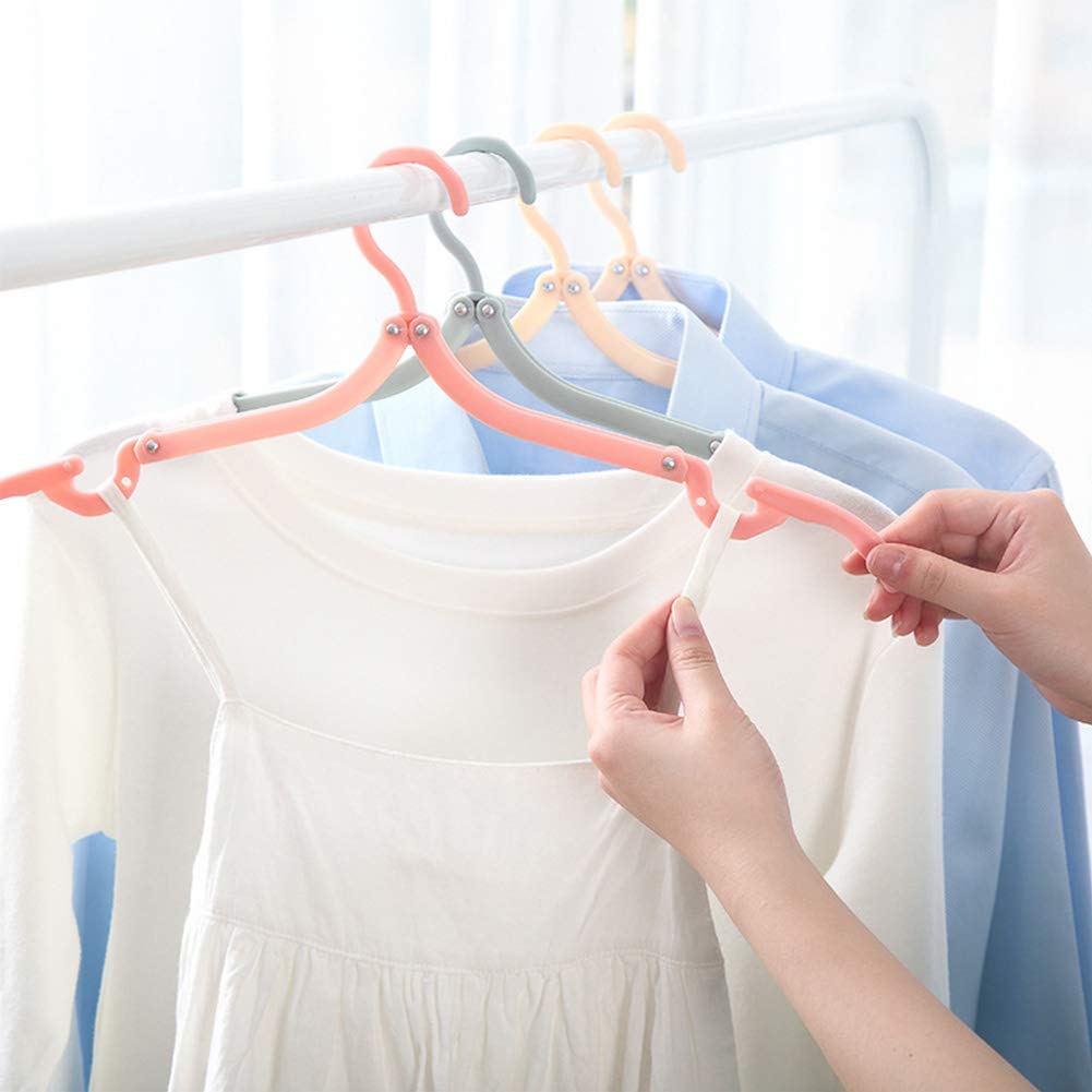 TreeLen-Cintres-Pliants-Cintres-de-Voyage-Portables-Antiglisse-Accessoires-de-Voyage-Porte-vtements-Pliable-pour-Camping