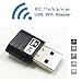 Price comparison product image DHMXDC 600Mbps Dual Band (2.4 GHz 150Mbps, 5GHz 433Mbps) USB WiFi Dongle Wireless Network Adapter WPS Button for Laptop Desktop Computer - Backward Compatible with 802.11 a/b/g/n Products (Mini 600Mbps)