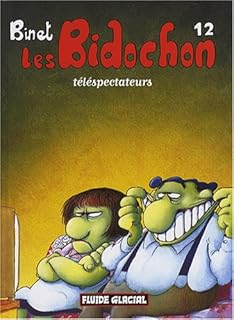 jaquette livre Les Bidochon, Tome 12 : Téléspectateurs (Petit format)