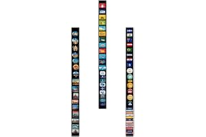 Anwicar Magnettafel - Magnetische Pinnwand - ideal für Magnete und Notizen - magnetisches Whiteboard - beschreibbare Tafel - inkl. Montageset - 80x6 cm - Schwarz