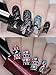 Born Pretty Nail Art Stamping Plate Template Christmas Image Plate Celebration BPX-L008 12*6cm Rectangle