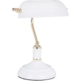 Relaxdays Lampada da Parete, Paralume Rotondo, Interruttore a Catena