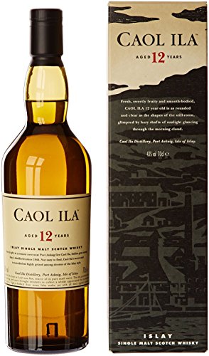 Caol ila 12 years old single malt whisky 70 cl
