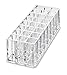 Acrylic Lip Gloss Organizer & Beauty Care Holder Provides 24 Space Storage | byAlegory (Clear)