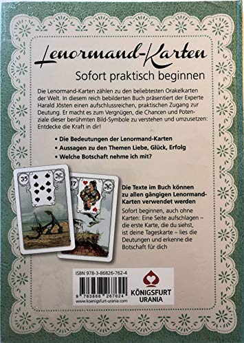 Libro Das Buch Lenormand Karten Entdecke Die Kraft In Dir - 
