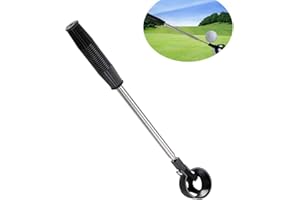 BAVOOTY Golf Ball Retriever,Retractable Telescopic Scoop Saver,Golf Ball Retrievers Telescopic,Stainless Steel Retractable Golf Ball Retrievers,Golf Ball Putter Grabber Claw Sucker Tool,Max Length 2m