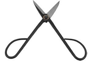FDIT Forbici Bonsai a Manico Lungo Potatura Snip Clipper per Taglio Bud Foglie Strumento per Tagliare Alberi Attrezzatura da Giardino 205mm