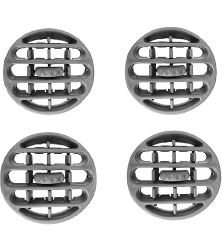 Kit Grille D'Aération Pour Renault Master 3 (Avant Droite Et Gauche) - 4 Pièces - OEM 8200212480 - MMM