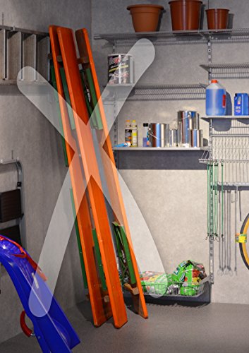 Element System HOOK Biertisch-Haken-Set für Bier-Tisch und -Bank, 85 x 40 mm, 1 Stück, weißaluminium, 18133-00384 - 6