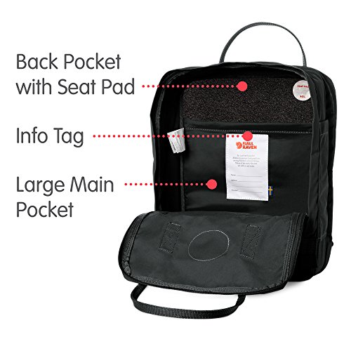 Fj  llr  ven Unisex Laptoprucksack K  nken 13 Zoll  forest green  23 x 16 x 35 cm  13 Liter  27171-660