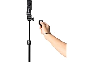 SMALLRIG Phone Tripod with Remote - 4363 | 67" Tripod for Camera Portable Reverse-Folding, Universal Tripod Light Stand, Phot