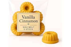 ⭐⭐⭐⭐⭐ 5er Set - Winter & Weihnachts Duftwachs | Melts | Duftkerzen | Raumduft (Vanilla & Cinnamon)