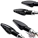 Produktbild 4 x Motorrad LED Mini Blinker 2 Paar Toledo schwarz Smoke getönt Blinkerset Harley Honda Suzuki Kawasaki Yamaha