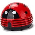 zswell Ladybug Cartoon Mini Vacuum Cleaner Dust Sweeper Cordless Corner Desktop Vacuum Cleaner Mini Cute Home Office
