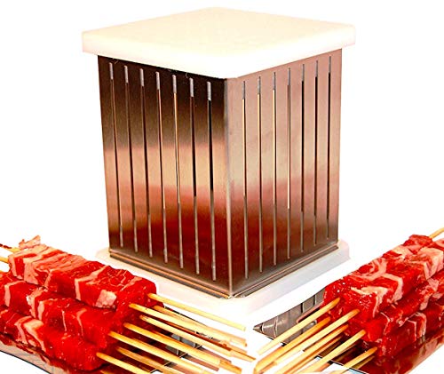 Mistermoby Cubo Inox Fabbrica Arrosticini Spiedini Carne Frutta Kebab Prezzo Imbattibile!