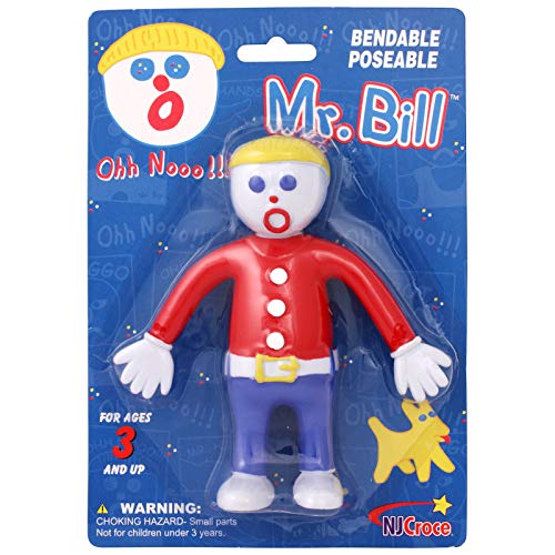 Preisvergleich Produktbild NJ Croce Mr. Bill Bendable Action Figur