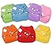 Aubig 7 Pcs Baby Infant Adjustable Reusable Cloth Diaper Cover Pure Washable Nappies Size Adjustable