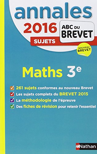 Annales : Maths