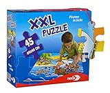 Noris 606034960 606034960-XXL Riesenpuzzle Piraten, 45 Teile (64 x 44 cm) - 