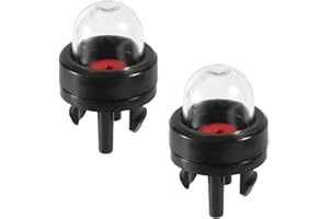 XIHIRCD 2pz Pompetta di Innesco a Scatto, Lampadina Primer Pompetta Innesco Carburatore Compatibile con Motoseghe Walbro WT-23A, WYJ-33, WYJ-34, WYJ-45, WYJ92, WYJ-94, WYJ-86