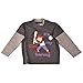 Bio Kid Boys Double Slv Tee Charcoal Melange/Grey Melange Long Sleeve T-Shirt - 1 Pc Pack (5 - 6 Years) RS.228.00