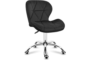 ‎MARK ADLER MARK ADLER Future 3.0 | Drehstuhl Bürostuhl Stuhl Schreibtischstuhl Polsterstuhl | Höhenverstellbar bis 130 kg belastbar Atmungsaktiver Samt Velours | Homeoffice Arbeitszimmer Schminktisch | Schwarz