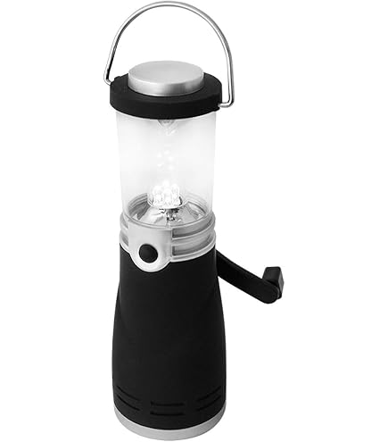 Lampe De Camping Télescopique Semptec Avec Dynamo à Manivelle - Rechargeable USB, 2 LEDs, 360°