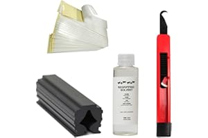 PREVESSEL Kit di presa da golf, kit di regripping con 15 nastri e morsa morsetto gancio lama solvente, per driver di golf, cunei, ferri da stiro, putters albero riparazione