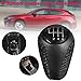 Produktbild HCDSJSN Für Mazda 3 BK BL 5 CR CW 6 II GH CX-7 ER MX-5 NC III 2005 2006 2007 2008 2009 2010 2011 6-Gang-Schalthebel aus Leder