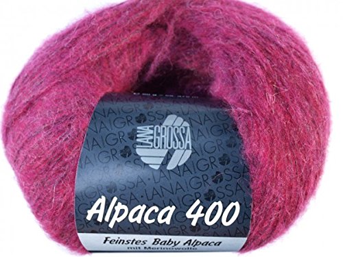 LANA GROSSA Alpaca 400, 6 - Purpur