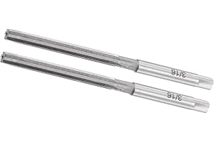 CoCud handbrotsch, 3/16 tum skärdiameter 6 flöjtar, stålskärverktyg - (applikationer: för aluminiumkopparplast), 2 stycken