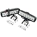 Produktbild Led Zusatzscheinwerfer,JieHe 18W Led Light Bar 6inch 1800LM Arbeitsscheinwerfer Auto Led Scheinwerfer 12v 36v Arbeitslicht Led Work Light für Offroad SUV UTV ATV Traktor Bagger (2PCS)