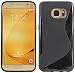 Produktbild ENERGMiX Silikon Hülle kompatibel mit Samsung Galaxy S7 G930F Schutz Cover Case Etui Bumper Zubehör in Schwarz