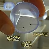 Almadoo Premium Kantenschutz | Eckenschutz | Abdeckung für die Tischkante | Schutz vor Verletzung | Kindersicherung für die Tischecke | unsichtbar | 8 Stück | Nie wieder an der Ecke stoßen - 2