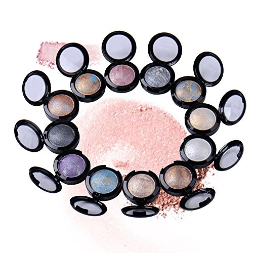 1 Farbe Lidschatten Palette Shimmer metallic Eyeshadow 12 Farben zur Wahl - 6