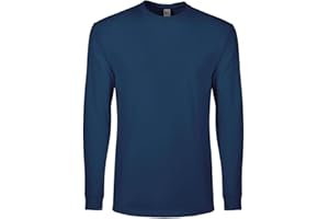 CHEMAGLIETTE! T Shirt Uomo - Maglietta Manica Lunga Cotone, Tshirt Maglia Maniche Lunghe da Lavoro, T-Shirt Tinta Unita Stampabili Girocollo, Maglia Basic Evolution T