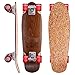 Produktbild Revon Kork Cruiser Skateboard mit kick Tail, Komplettboard aus hochwertigen 7 Layer Canadian Maple mit ABEC9 Kugellager
