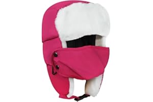 Moonlove Kids Winter Skiing Balaclava Cap Snowboarding Winter Hat With Ear Flap Headwear for Children Boys Girls