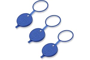 JYNXOR 3 Pcs Tapon Agua Limpiaparabrisas, Tapón De Depósito De Líquido Limpiaparabrisas, Tapon Deposito Agua, Tapa De Tanque De Lavaparabrisas Compatible Con Peugeot 2008 3008 01 307 308 408 508L