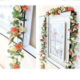 Künstliche Pflanze zum Aufhängen. geeignet für Hochzeiten, als Dekoration für Schaufenster, Geschäft, Restaurant, Büro, Blumenkörbe, Partys, Feiern, Gänge, Treppen, Zäune und vieles mehr.