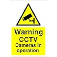 CCTV Warning Sign - Automatic Number Plate Recognition In Operation - View #2