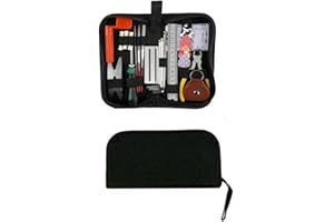 Buy-Simplicity® 26Pcs Guitar Repairing Maintenance Tool Kit with Carry Bag,Guitar Repair Tools Kit for Guitar Ukulele Bass Banjo, Cleaning Accessories Gift for Music Instrument Enthusiast Beginner