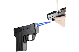 Jet Light Gun Shape Tube Återfyllbar Butan Torch Lighter, Unik Present för Män