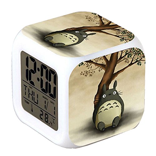 R-timer Clock Neue Anime Totoro Series Alarm-LED-Licht Nachtlicht Zubehr fr Teenager (Art E) R-timer Clock Neue Anime Totoro Series Alarm-LED-Licht Nachtlicht Zubehr fr Teenager (Art E)