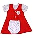 Babyprem 1 Premature Early Baby Clothes Red Dress, Rose T Shirt & Pants Set 1.5 - 7.5lb Choice of 5 designs.ROSE PREM 3