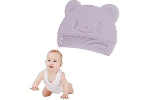 AIUOVEW Baby Comb for Milk Scab, Newborn Hair Comb, Baby Hair Brush with Soft Teeth, Comb Against Milk Scab Baby Child, Assorted Colours