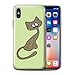 Produktbild Stuff4 Gel TPU Hülle / Case für Apple iPhone X/10 / Katze/Links Muster / Sie & Mich Paare Kollektion