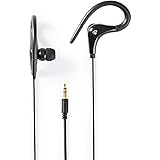 TronicXL In-Ear Kopfhörer Stereo mit flexiblem Ohrbügel mit Kabel Headphones 3,5mm Klinke Stecker Sport Sportkopfhörer für Sm
