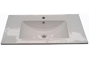 SALONE NEGOZIO ONLINE Salone-negozio-online LAVABO in Ceramica da Incasso CM.80X46 Dakota - Aruba